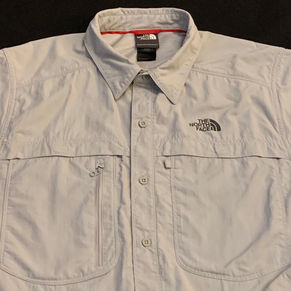Lot of 4 Mens Shirts Long Sleeve Medium Button Front J. Crew North Face Columbia - Picture 7 of 16